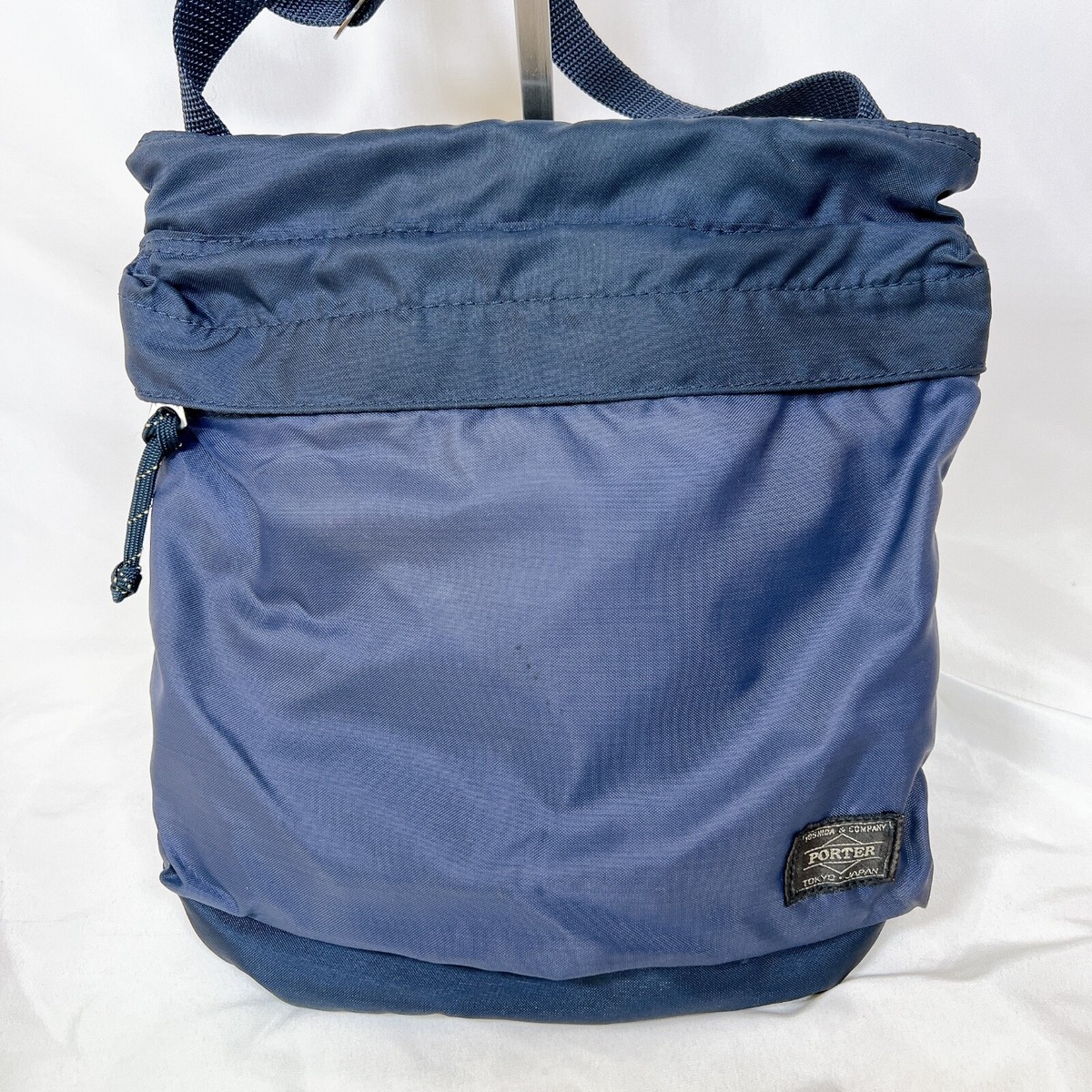 Yoshida Porter FORCE 855-05901 Shoulder Bag Navy Blue Nylon