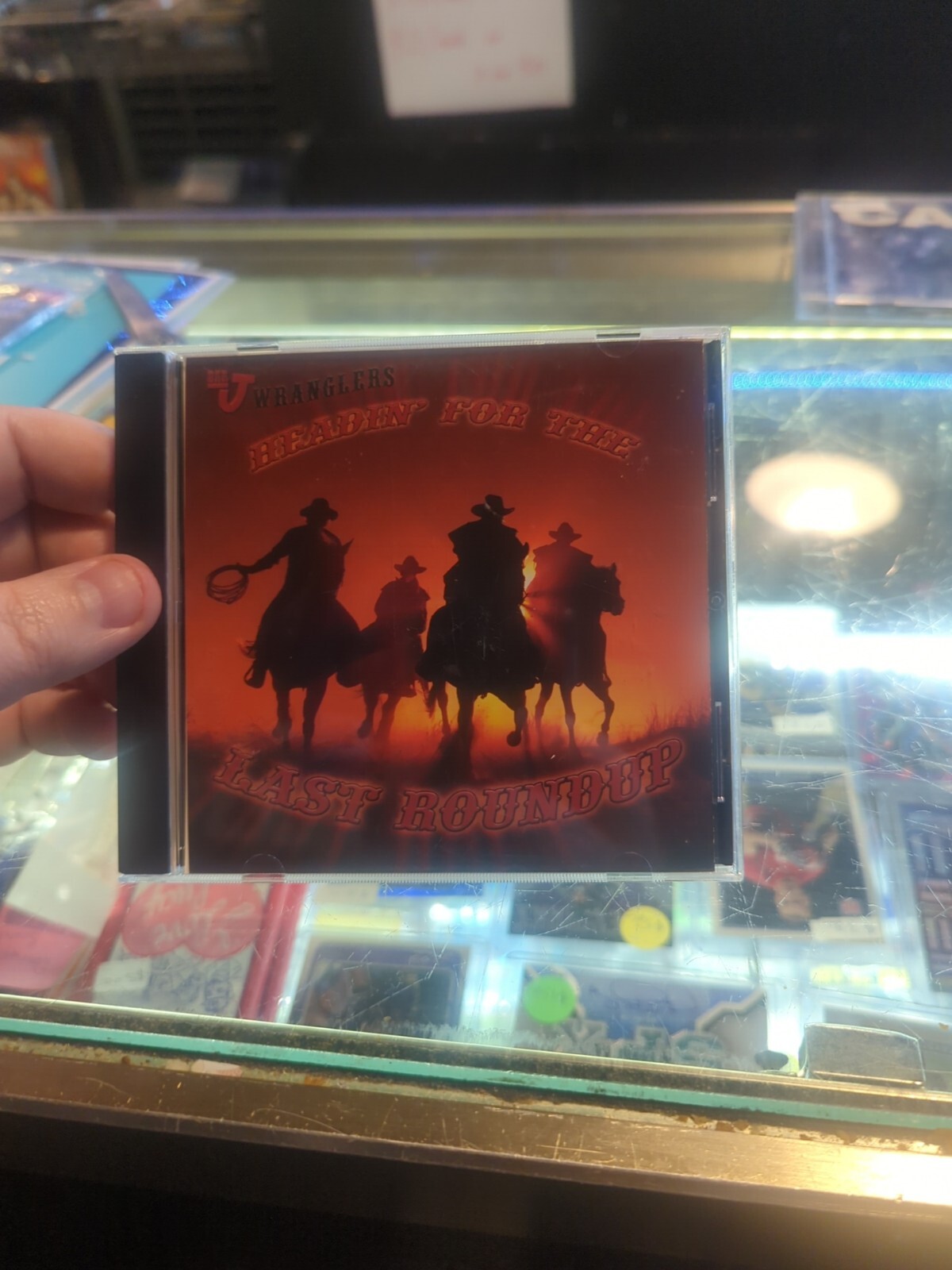 Headin for the Last Roundup by Bar J Wranglers, CD, Autographed Cover