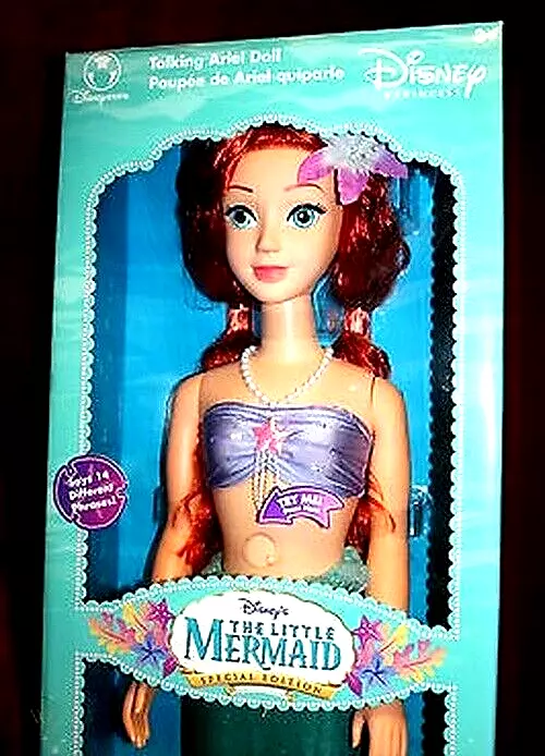 My size online little mermaid doll