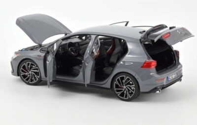 NOREV Golf GTI 2020 グレー 1/18 Volkswagen Golf VIII GTi 2020 Blue Metallic Diecast Model by