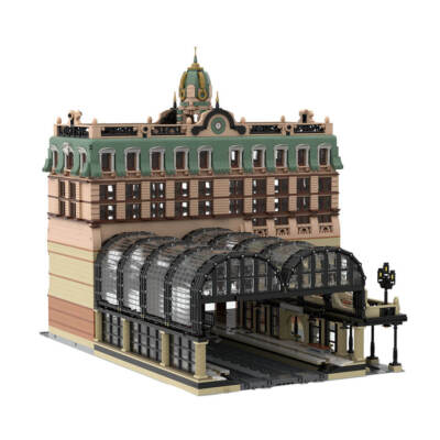 ZITIANYOUBUILD Byzantine-style Railway Station and Studgate Hotel 6882 Pieces