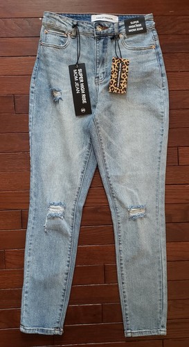 Ashley Mason Super High Rise Mom Jeans 