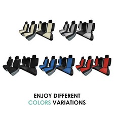 Neoprene 2 Row Full Set Custom Fit Seat Covers For 2011-2021 Jeep Grand Cherokee Neoprene 2 Row Full Set Custom Fit Seat Covers For 2011-2021 Jeep Grand Cherokee