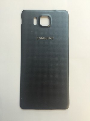 Genuine 100% Samsung Galaxy Alpha G850F Battery Back Cover Case grey UK 