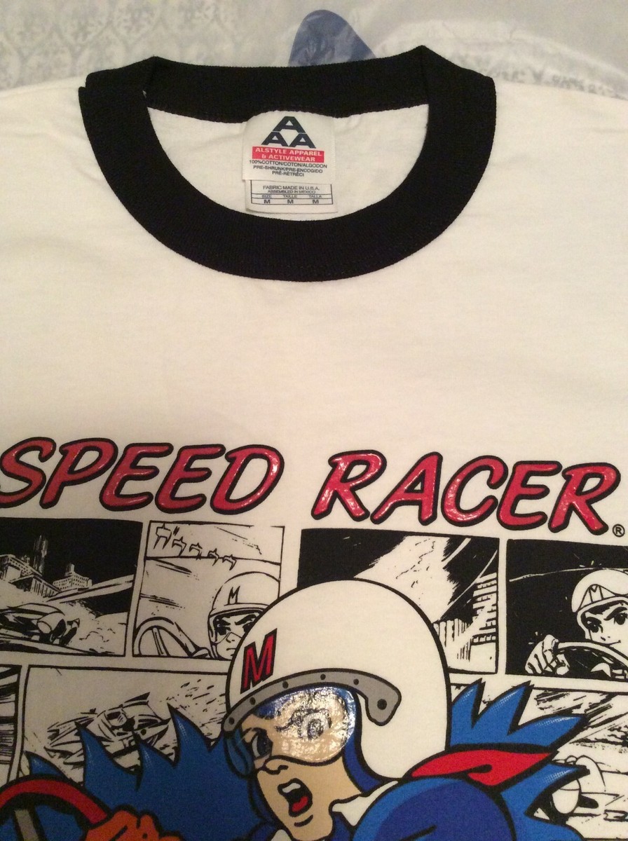 【オフィシャル】スピードレーサーSpeed Racer Tシャツ  M 楽天市場】90s USA製 ☆ スピードレーサー 両面 大判 プリント T