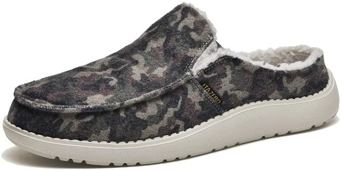 ITAZERO Mens Camo-Fuzzy Warm-Bedroom 