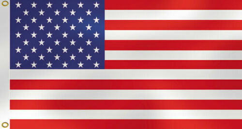 5' x 3' USA STARS STRIPES FABRIC FLAG JULY 4TH INDEPENDENCE DAY AMERICAN EVENTS - Picture 1 of 2