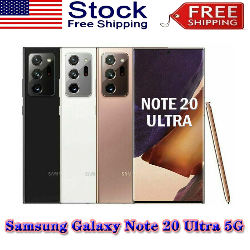 New Sealed Samsung Galaxy Note 20 Ultra 5G 128GB N986U Fully - Main Image