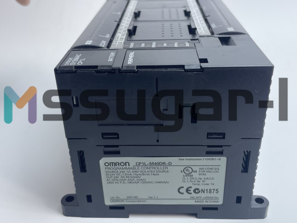 CP1L-M40DT-D Omron Automation and Safety Controllers - Programmable Logic (PLC