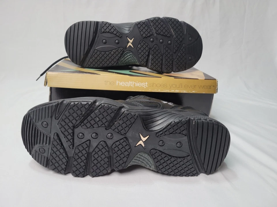 Zapatos ortopédicos para caminar Aetrex X801 para hombre talla 11, negros, nuevos en caja Foto 2 de 4