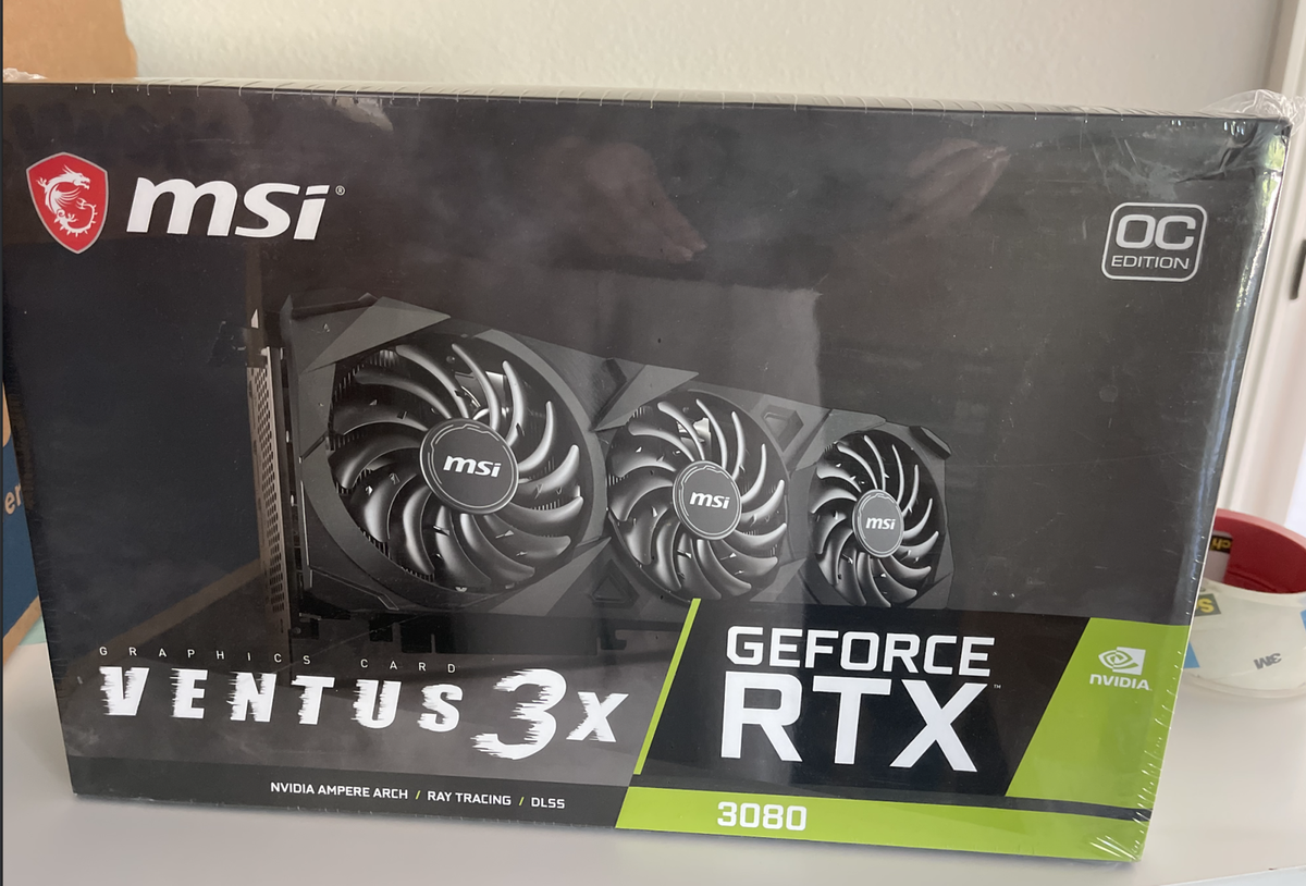MSI GeForce RTX 3080 Ventus 3X 10G OC 10GB GDDR6X Graphics MSI GeForce RTX 3080 Ventus 3X 10G OC 10GB GDDR6X Graphics