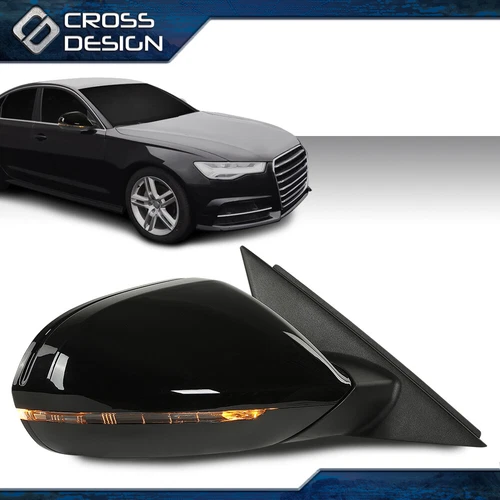 Passenger Rh 12pin Side Mirror Memory Signal Power Folding Fit For 12-18 Audi A6