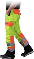 Warnschutzhose Arbeitshose Bundhose Winterhose Warnhose Schutzhose Winter Hose