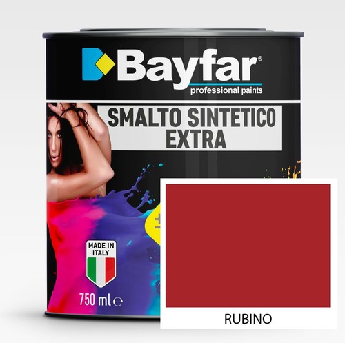 SMALTO PER FERRO LEGNO VERNICE 750 ML INTERNO ESTERNO LUCIDO OPACO PITTURA EXTRA - Foto 11 di 21