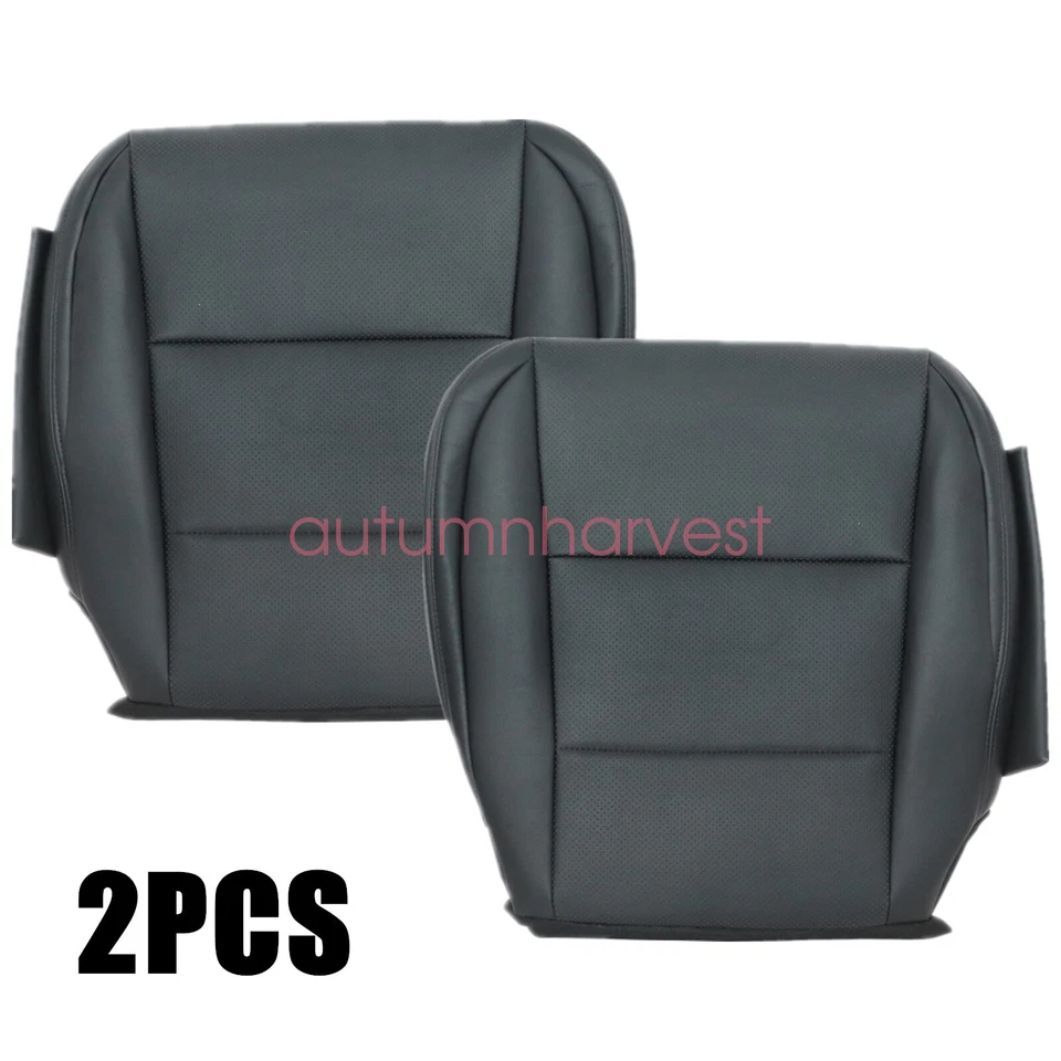For 2013-2020 Lexus GS350 GS450h Driver & Passenger Side Bottom Seat Cover Black - Image 3 of 4