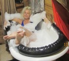 TubHuggy.Com  "Ravish Your Rim" Luxurious Bathtub Support
