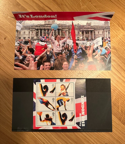 Minature stamp sheets - selection as single lot (inc London Olympics) - Picture 2 of 4