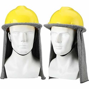 2 Pieces FR Hard Hat Flame Resistant Hard Hat Liner Neck Shade Sun