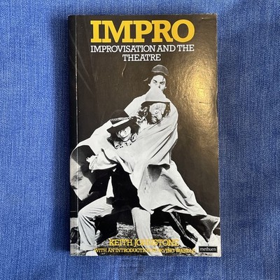 Impro: Improvisation and the Theatre PB Book by Keith Johnstone 1989 Great Cond 