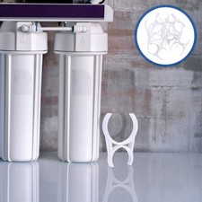 8 Pcs Water Softener Repair Parts Filter System Clamp Clips Locking