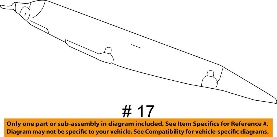 APTO PARA CHEVROLET SSR 2003-2006 DEFLECTOR RUEDA AIRE LWR 15109444 - NUEVO FABRICANTE DE EQUIPOS ORIGINALES 15109444 Foto 3 de 3