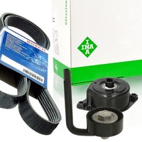 Bosch 5PK813 Keilrippenriemen-Satz + Spanner FüR E46 E39 E38 E53 BMW Land Rover