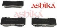 Ashika 50-00-008 Bremsbelagsatz FüR Scheibenbremse Bremsbelagsatz FüR Hummer