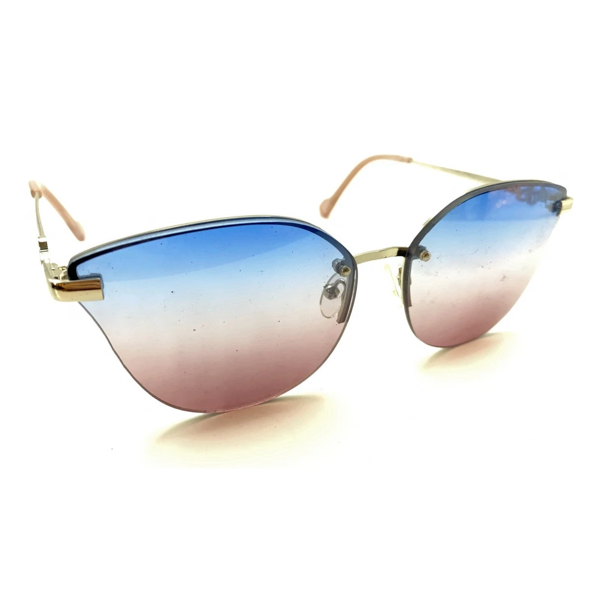 NWT Jessica Simpson Blue Fade Cat-Eye Sunglasses Amazon.com: Jessica Simpson Women main image 3