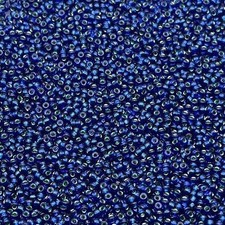 Miyuki Seed Beads 91457/11-1457 11/0 Silver Lined Dark Sapphire 24g