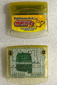 Pokemon Mini Console Blue Nintendo w/ Pokemon Party Cartridge Japan Tested