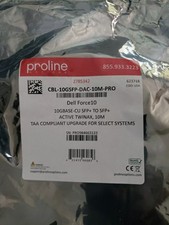 DELL FORCE1 0 CBL-10GSFP-DAC-10M-PRO/SFP TO SFP ACTIVE TWINAX 10M