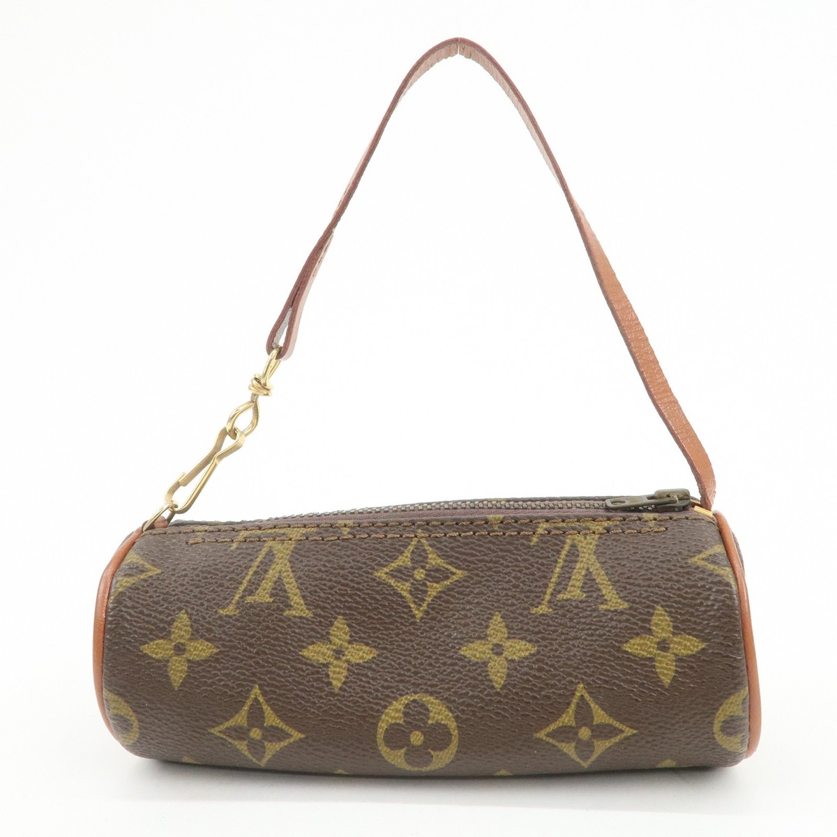 Louis Vuitton Monogram Mini Pouch for Papillon Bag New Style Brown
