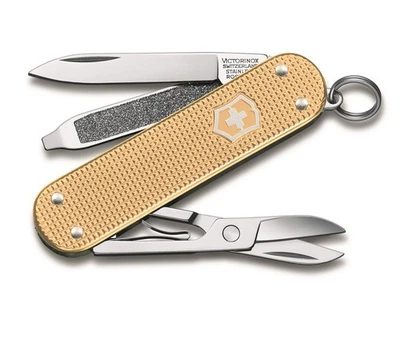 VICTORINOX Taschenmesser Classic alox Limited Edition 2019 gold 0.6221.L19