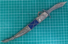 Vintage Metal Letter Opener Envelope Slitter. Spanish?  VGC