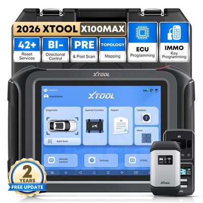 XTOOL X100 MAX KC501 IMMO bidirektionales Diagnosegerät, E.CU-Programmierung