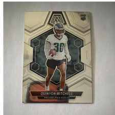 2024 Panini Mosaic Rookies Quinyon Mitchell Rookie RC #322 Philadelphia Eagles