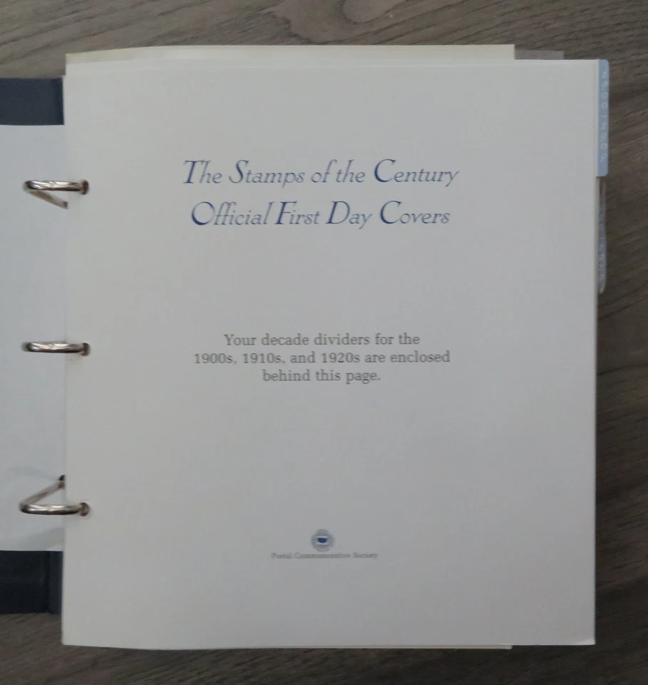 ONE (1) SET US CELEBRATING THE 20TH CENTURY FIRST DAY COVER COMMEMORATIVE STAMPS - Image 2 of 4