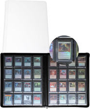 16 Pocket Top Loader Binder, Holds 640 Top Loaders, Top Loader Binder with Sleev