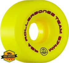 Rollerbones Team Logo 98A Recreational Roller Skate Wheels Set 8