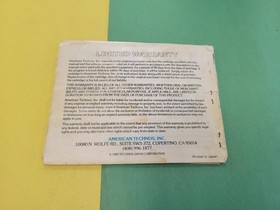 River City Ransom NES Manual Only 