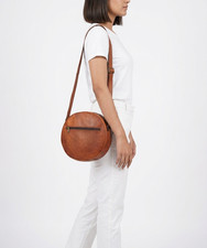 10" Real Leather Crossbody Bag Women Purse Wallet Handbags Messenger Sling Bags