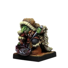 Goblin Snaggit - Kings of War Mantic Assassin Trapper Hunter Hero D&D DND YHP