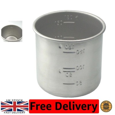 Präzision 1 Tasse Reismessbecher in 18-8 Edelstahl - Kitchen Essential