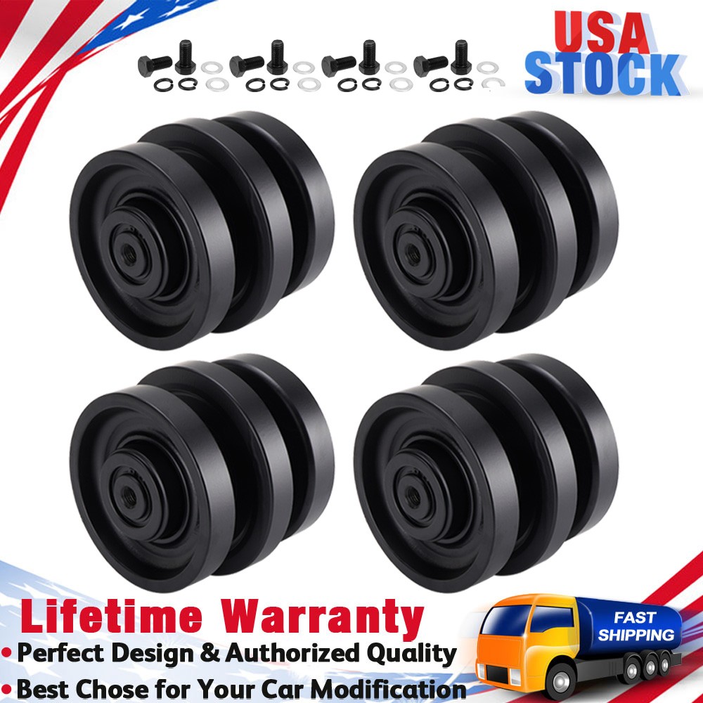 4 Pack For Bobcat T140 T180 T190 T200 T250 T300 T320 T550 T590 Track Roller