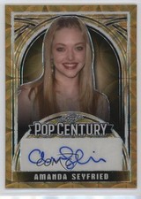 2024 Leaf Metal Pop Century Gold Kaleidoscope 1/1 Amanda Seyfried Auto 9l4