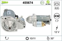 Valeo 455674 Starter FüR Daewoo MERCEDES-BENZ Ssangyong