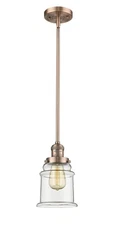 Innovations Lighting 201S Canton Canton 7"W Mini Pendant -