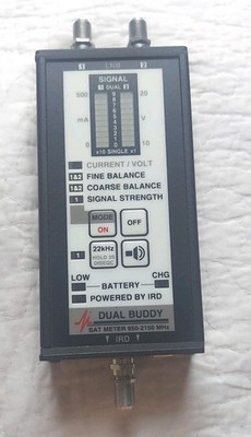 Sat Buddy, Satellite Signal Level Meter for Antenna Dish Alignment and Testing.