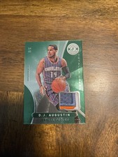 2012-13 Totally Certified DJ Augustin Totally Green Patch /5 SSP 🔥