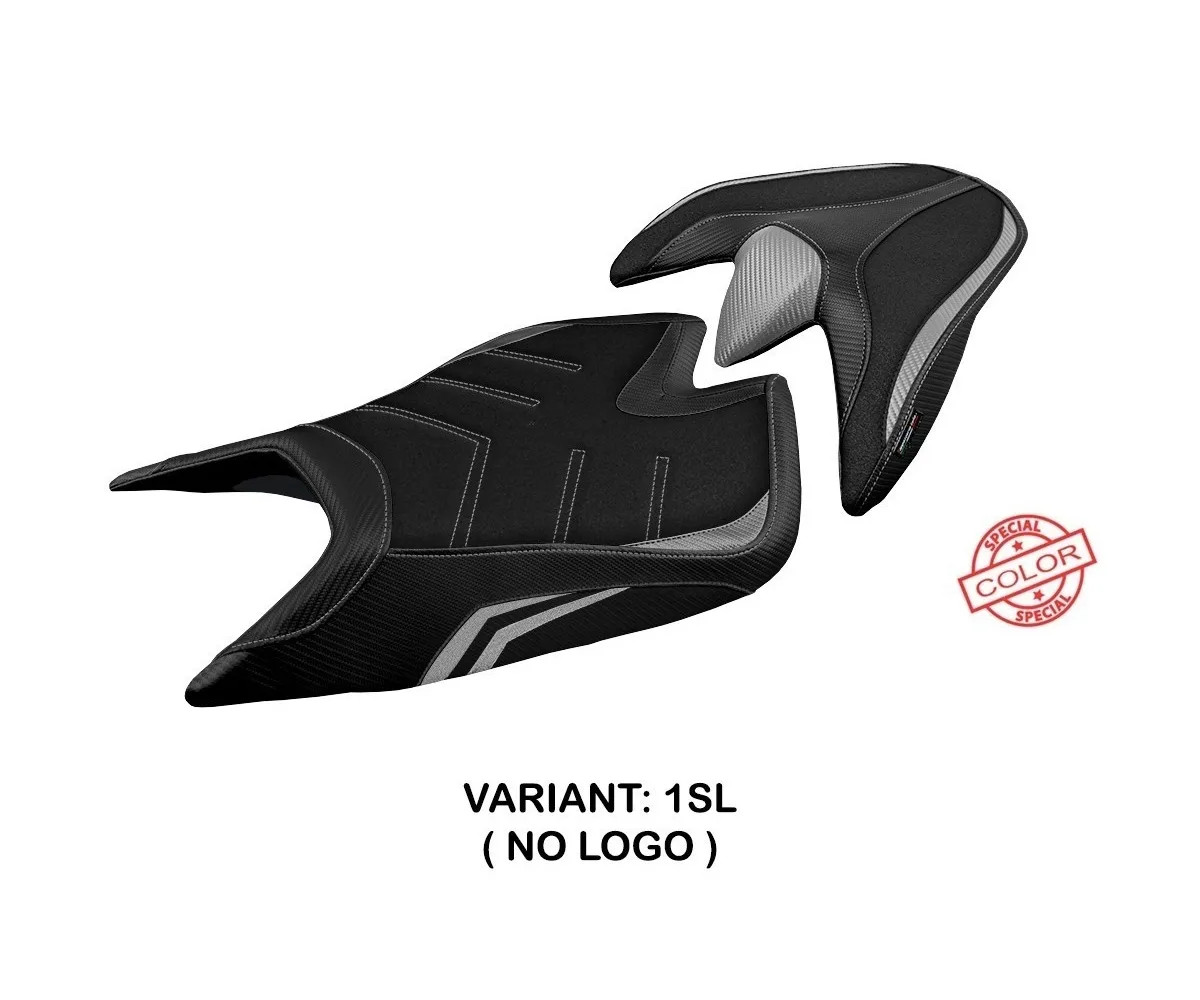 Seat saddle cover Zuera SColor Ugrip Silver TPZ APRILIA TUONO V4 2021 2022 2h